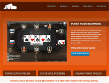 Tablet Screenshot of pokervoorbeginners.nl